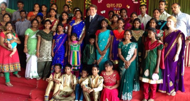 david The "Emmanuel Children" in Tenkasi