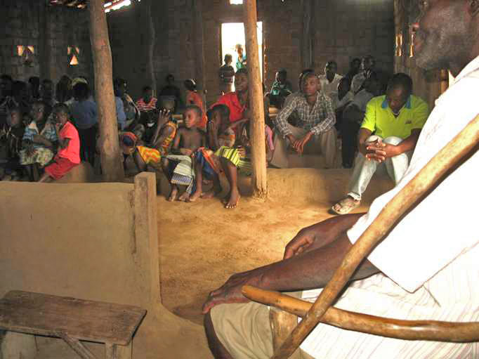 Listening to the message being preached